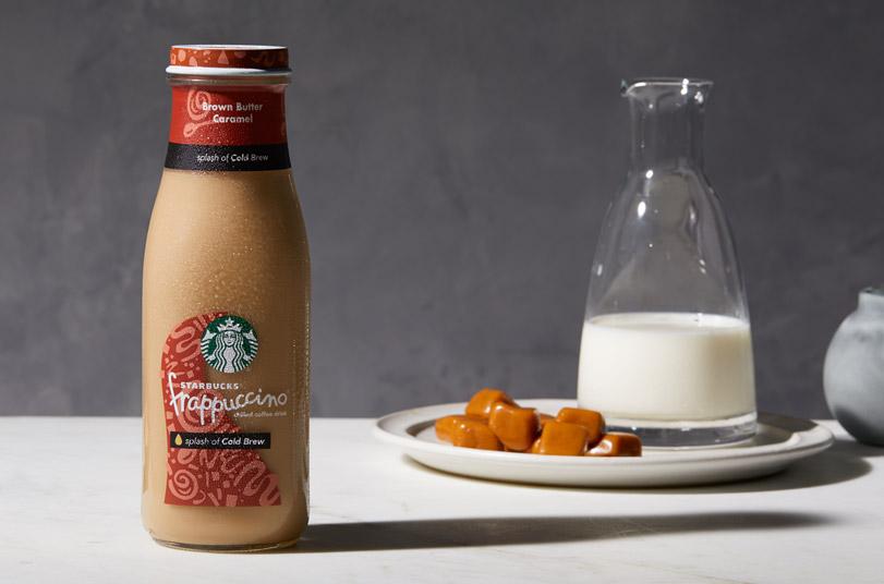 Starbucks bottled drink and ingredients that make it