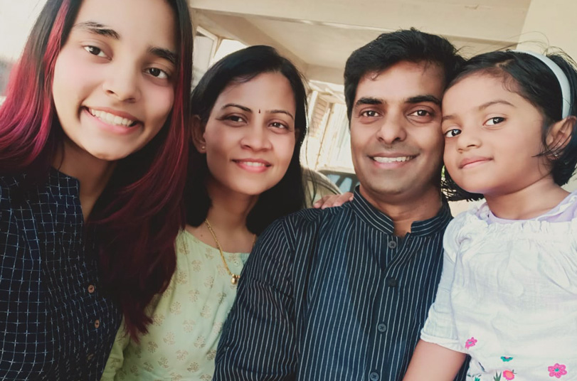 Prakash and his family